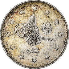 Coin, Turkey, Abdul Hamid II, 2 Kurush, 1884 (AH 1293/30), Qustantiniyah