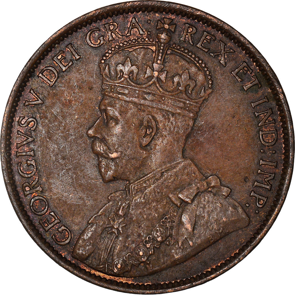 Coin, Canada, George V, Cent, 1913, Royal Canadian Mint, Ottawa, EF(40-45)