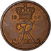 Moeda, Dinamarca, Frederik IX, 5 Öre, 1966, Copenhagen, AU(55-58), Bronze