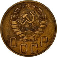 Coin, Russia, 5 Kopeks, 1939, EF(40-45), Aluminum-Bronze, KM:108