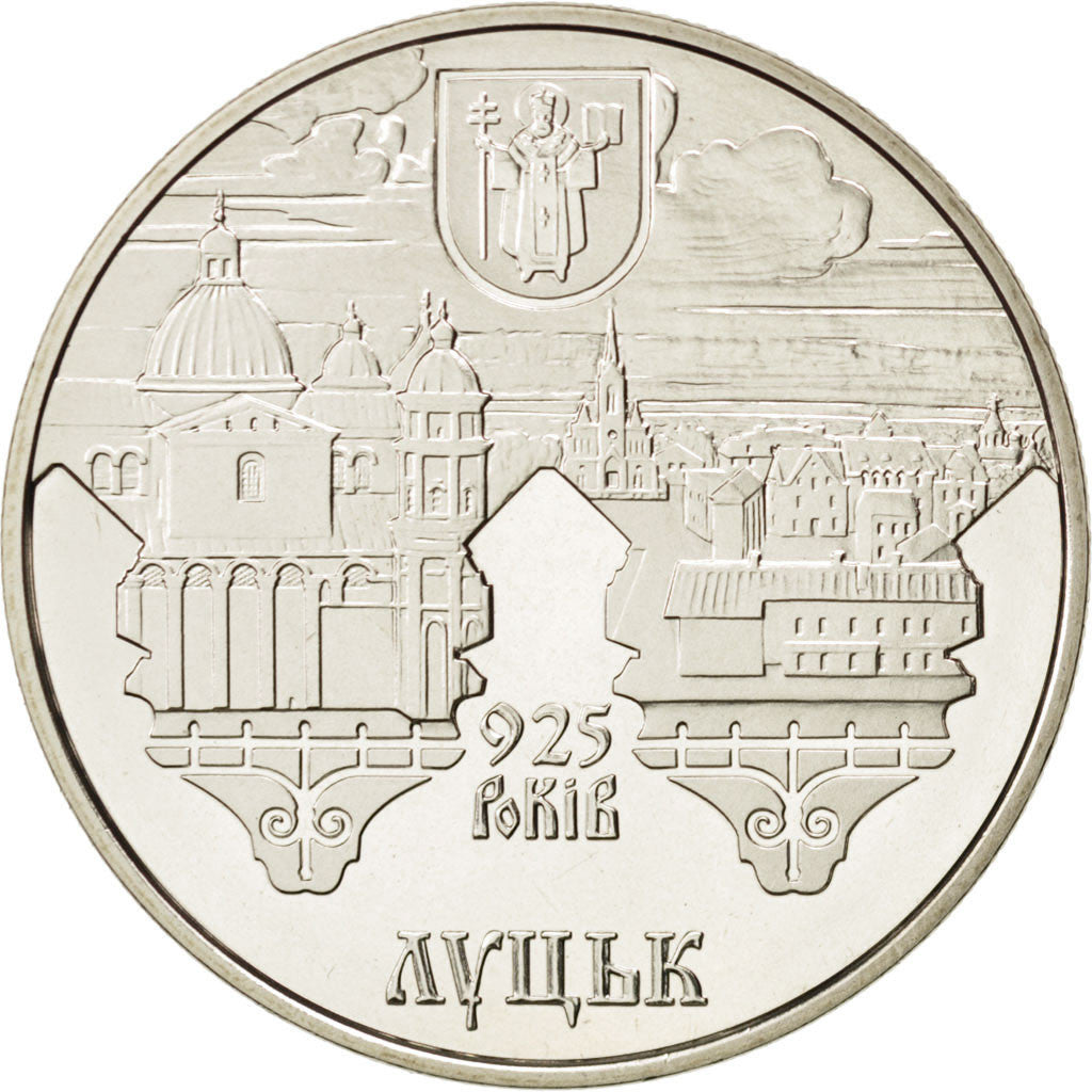 Coin, Ukraine, 5 Hryven, 2010, MS(63), Copper-Nickel-Zinc, KM:592