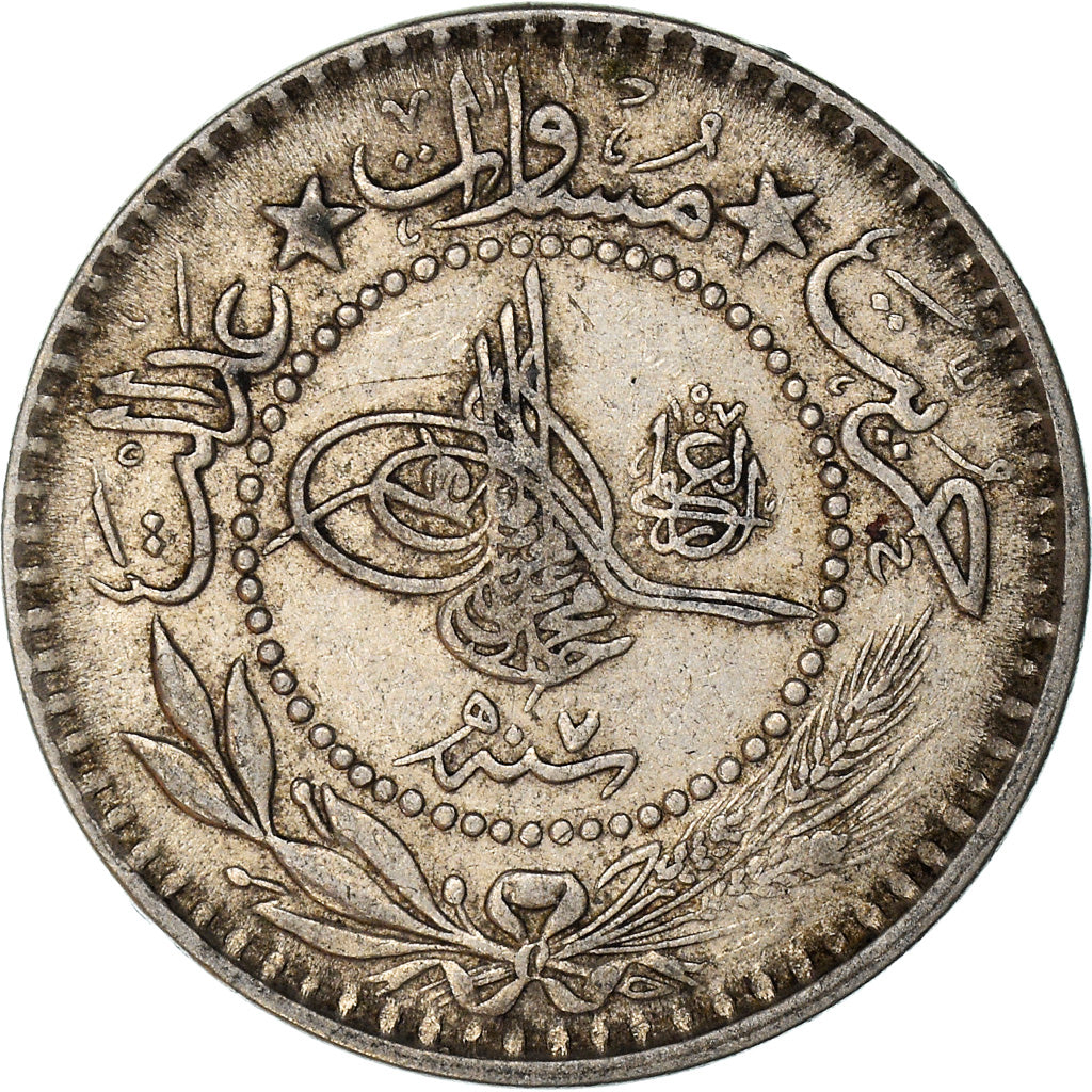 Coin, Turkey, Muhammad V, 10 Para, 1915/AH 1327, Qustantiniyah, EF(40-45)