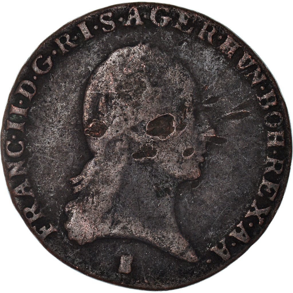 Coin, Austria, Franz II (I), 3 Kreuzer, 1800, Schmollnitz, VF(20-25), Copper