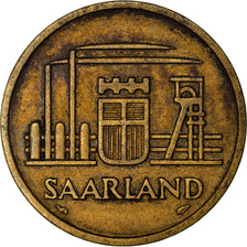 Monnaie, SAARLAND, 50 Franken, 1954, Paris, TTB, Aluminum-Bronze, KM:3