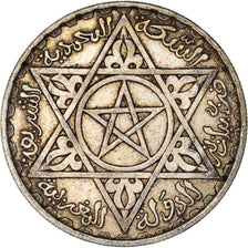 Coin, Morocco, Mohammed V, 200 Francs, 1953, Paris, EF(40-45), Silver, KM:53
