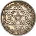 Coin, Morocco, Mohammed V, 200 Francs, 1953, Paris, EF(40-45), Silver, KM:53