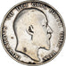 Coin, Great Britain, Edward VII, Shilling, 1902, VF(20-25), Silver, KM:800
