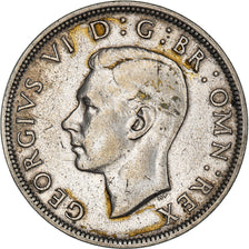 Coin, Great Britain, George VI, 1/2 Crown, 1942, EF(40-45), Silver, KM:856