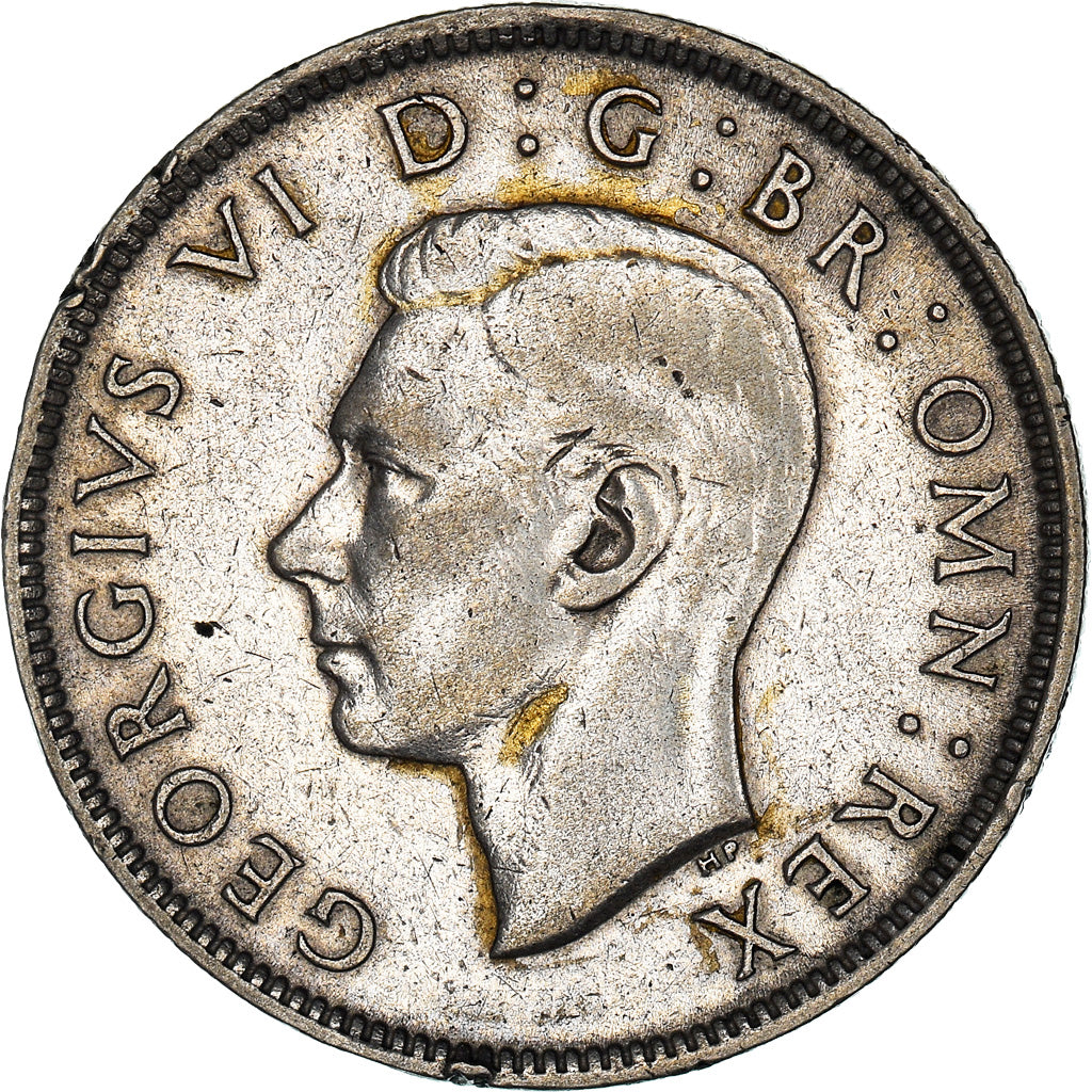 Münze, Großbritannien, George VI, Florin, Two Shillings, 1942, SS, Silber