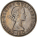 Coin, Great Britain, Elizabeth II, 1/2 Crown, 1967, AU(50-53), Copper-nickel