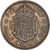 Moneda, Gran Bretaña, Elizabeth II, 1/2 Crown, 1967, MBC+, Cobre - níquel