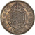 Coin, Great Britain, Elizabeth II, 1/2 Crown, 1967, AU(50-53), Copper-nickel