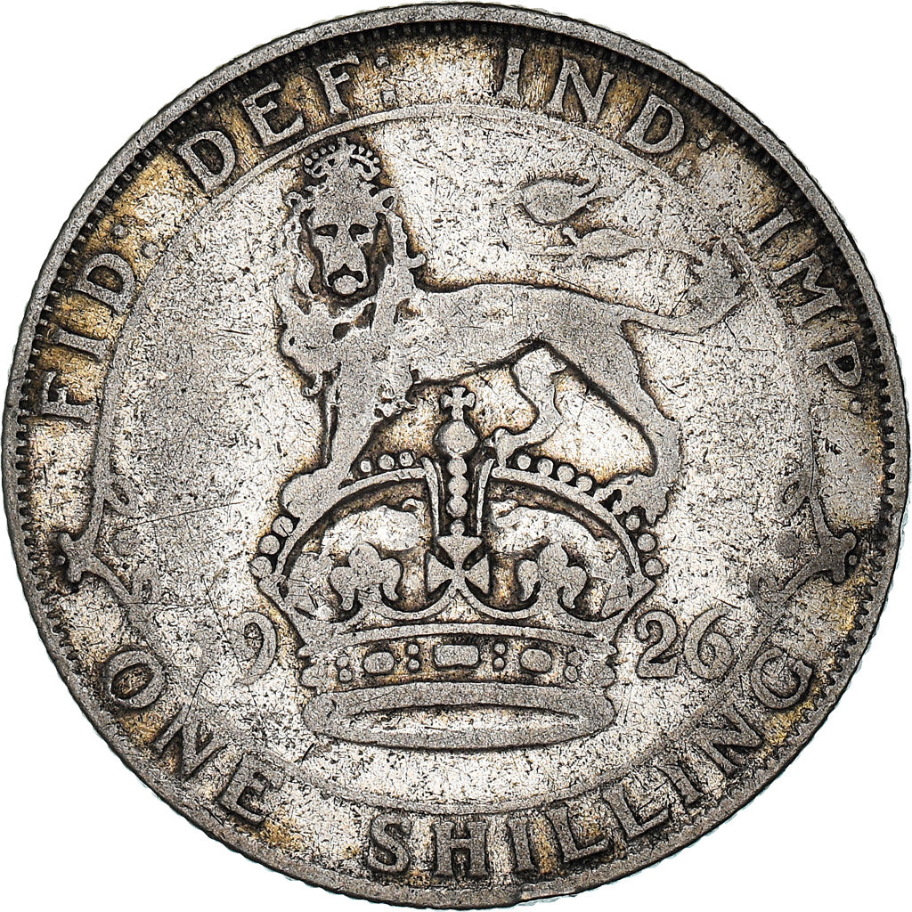 Moneta, Gran Bretagna, George V, Shilling, 1926, MB, Argento, KM:829