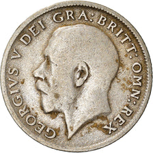 Coin, Great Britain, George V, 6 Pence, 1921, VF(20-25), Silver, KM:815a.1