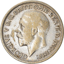 Moneta, Gran Bretagna, George V, 6 Pence, 1934, MB+, Argento, KM:832