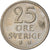 Coin, Sweden, Gustaf VI, 25 Öre, 1963, AU(50-53), Copper-nickel, KM:836