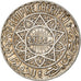 Coin, Morocco, Mohammed V, 5 Francs, AH 1352/1933, Paris, EF(40-45), Silver