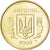 Moneta, Ukraina, 10 Kopiyok, 2008, MS(63), Aluminium-Brąz, KM:1.1b