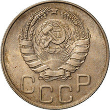 Coin, Russia, 20 Kopeks, 1943, AU(55-58), Copper-nickel, KM:111