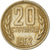 Moeda, Bulgária, 20 Stotinki, 1962, EF(40-45), Níquel-Latão, KM:63