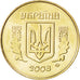 Coin, Ukraine, 25 Kopiyok, 2008, MS(63), Aluminum-Bronze, KM:2.1b