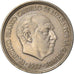 Coin, Spain, Caudillo and regent, 5 Pesetas, 1957 (58), EF(40-45)
