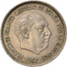 Coin, Spain, Caudillo and regent, 25 Pesetas, 1957 (58), EF(40-45)