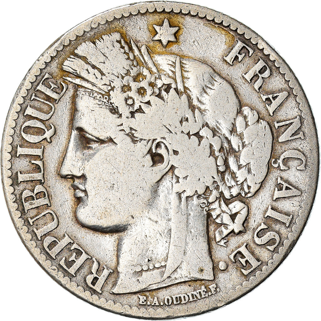 Münze, Frankreich, Cérès, 2 Francs, 1895, Paris, S, Silber, KM:817.1