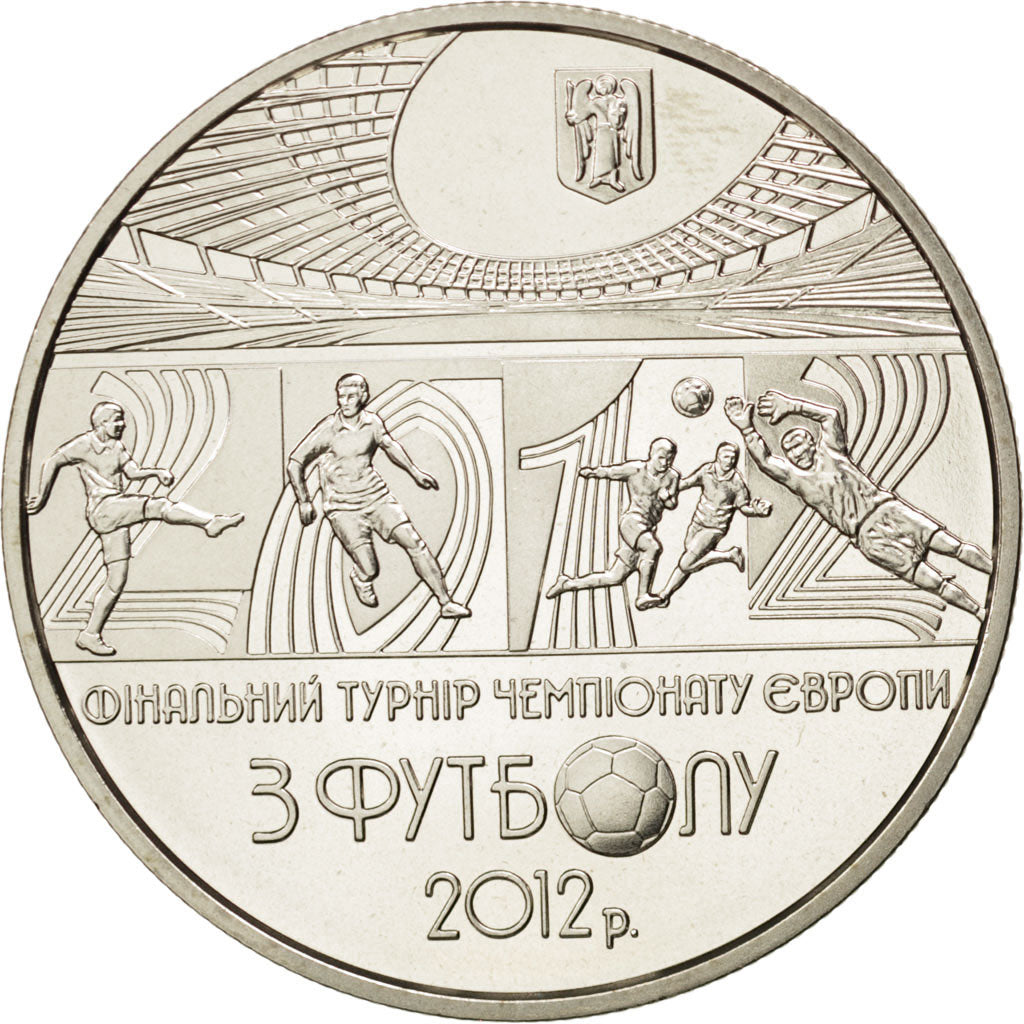 Coin, Ukraine, 5 Hryven, 2011, MS(63), Copper-Nickel-Zinc, KM:647
