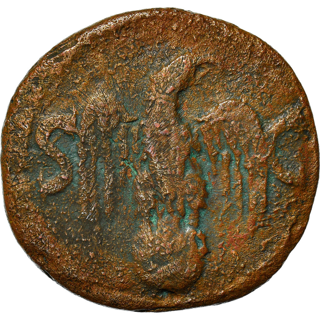 Coin, Divus Augustus, As, 34-37, Rome, VF(20-25), Bronze, RIC:82