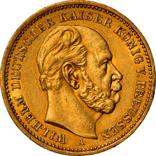 Coin, German States, PRUSSIA, Wilhelm I, 20 Mark, 1885, Berlin, EF(40-45), Gold