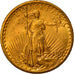 Moneta, USA, Saint-Gaudens, $20, Double Eagle, 1907, Philadelphia, AU(55-58)