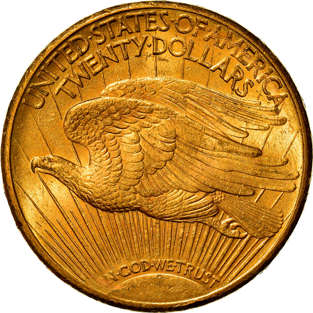 Moneta, Stati Uniti, Saint-Gaudens, $20, Double Eagle, 1914, San Francisco, SPL
