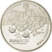 Moneta, Ukraina, 5 Hryven, 2011, MS(63), Miedź-Nikiel-Cynk, KM:649