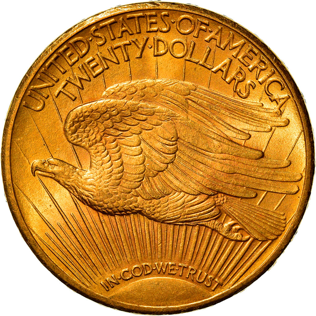 Moneta, Stati Uniti, Saint-Gaudens, $20, Double Eagle, 1915, San Francisco, SPL