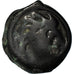 Coin, Senones, Potin à la tête d'indien, Ist century BC, VG(8-10), Potin