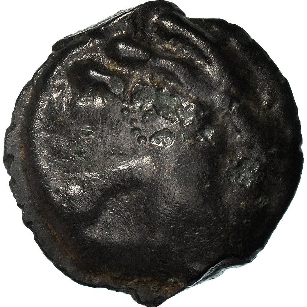Moeda, Senones, Potin, Ist century BC, VF(20-25), Bilhão, Delestrée:2645