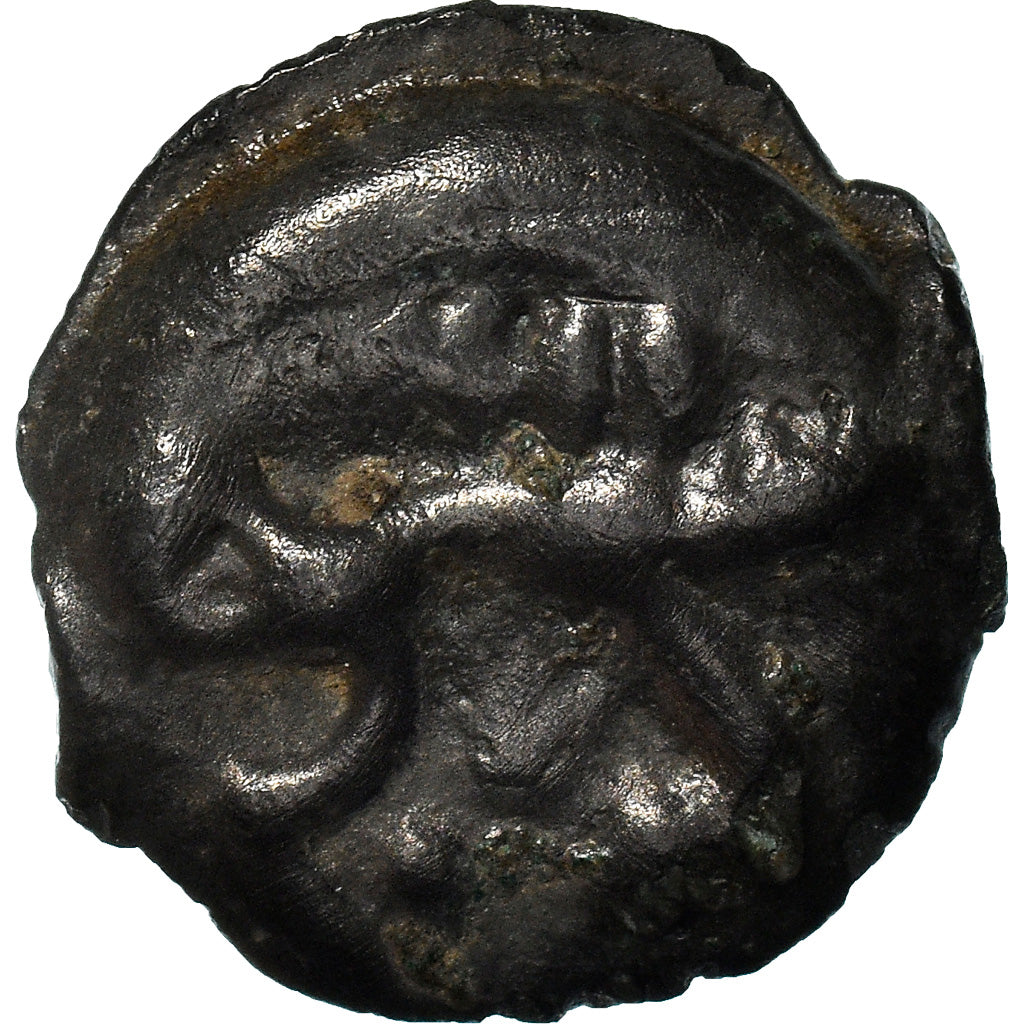 Moeda, Senones, Potin, Ist century BC, VF(20-25), Bilhão, Delestrée:2645