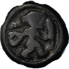 Moneta, Remi, Potin au guerrier courant, Ist century BC, MB+, Potin