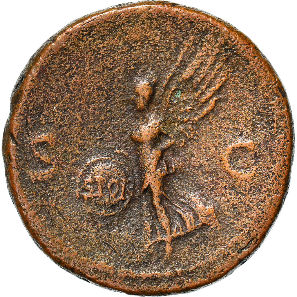 Coin, Nero, As, 65, Rome, EF(40-45), Bronze, RIC:312