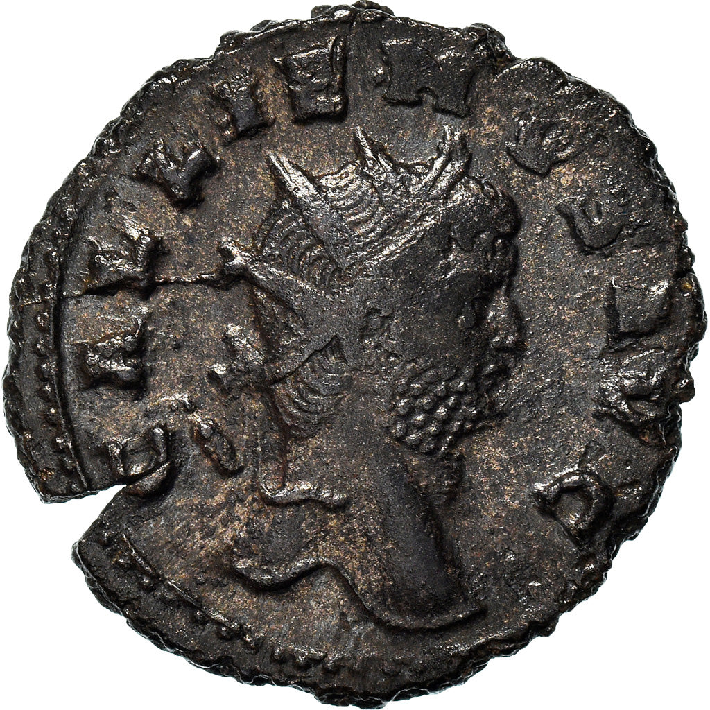 Coin, Gallienus, Antoninianus, AD 260-268, Rome, EF(40-45), Billon, RIC:192A