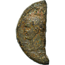 Monnaie, Auguste, Nemausus, 1/2 Dupondius, 10-14 AD, Nîmes, TB+, Bronze