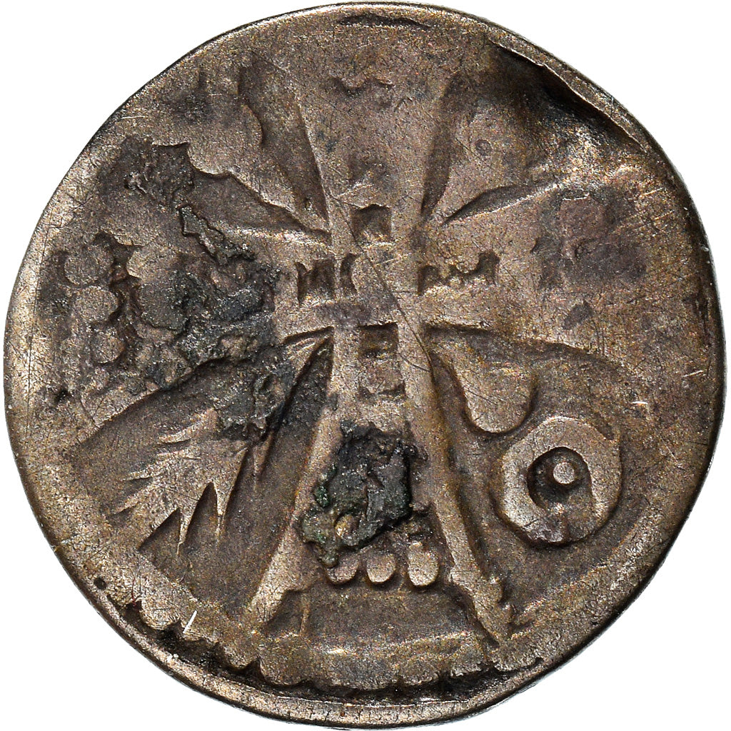 Münze, Belgien, Henri II & Henri III, Denarius, 1235-61, Nivelles, S+, Silber