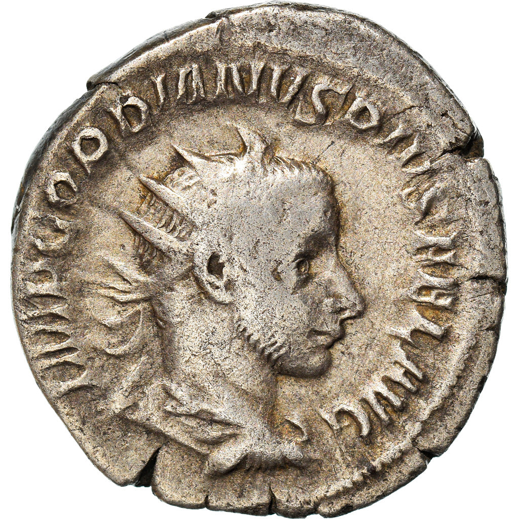 Münze, Gordian III, Antoninianus, 243-244, Rome, S+, Billon, RIC:140
