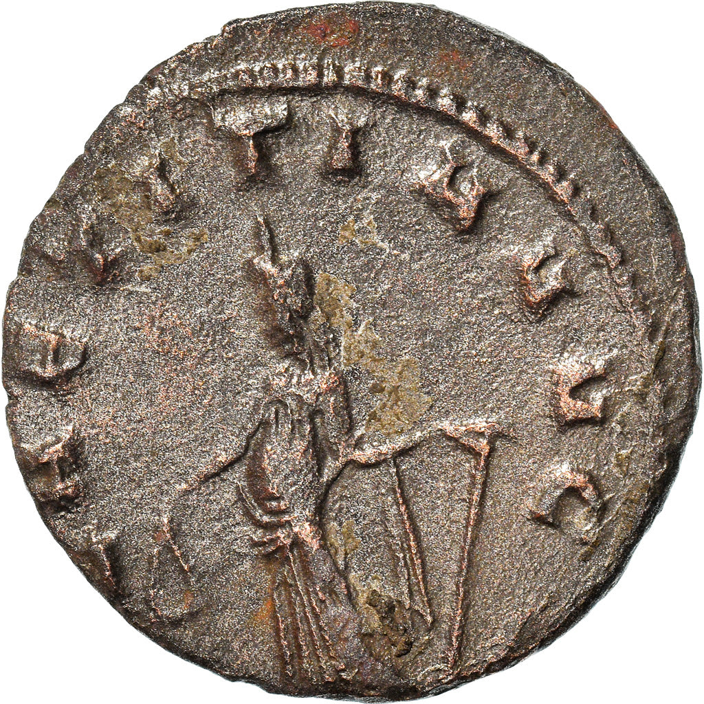 Coin, Gallienus, Antoninianus, AD 260-268, Milan, EF(40-45), Billon, RIC:226