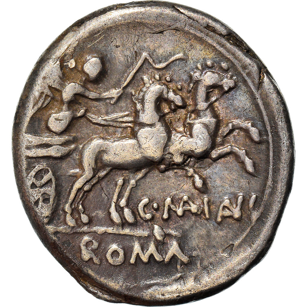 Coin, Maiania, Denarius, 153, Rome, EF(40-45), Silver, Crawford:203/1a