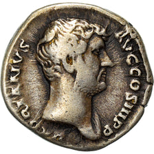 Coin, Hadrian, Denarius, AD 134-138, Rome, VF(30-35), Silver, RIC:267