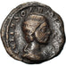 Coin, Julia Soaemias, Denarius, 218-222, Roma, VF(20-25), Silver, RIC:243