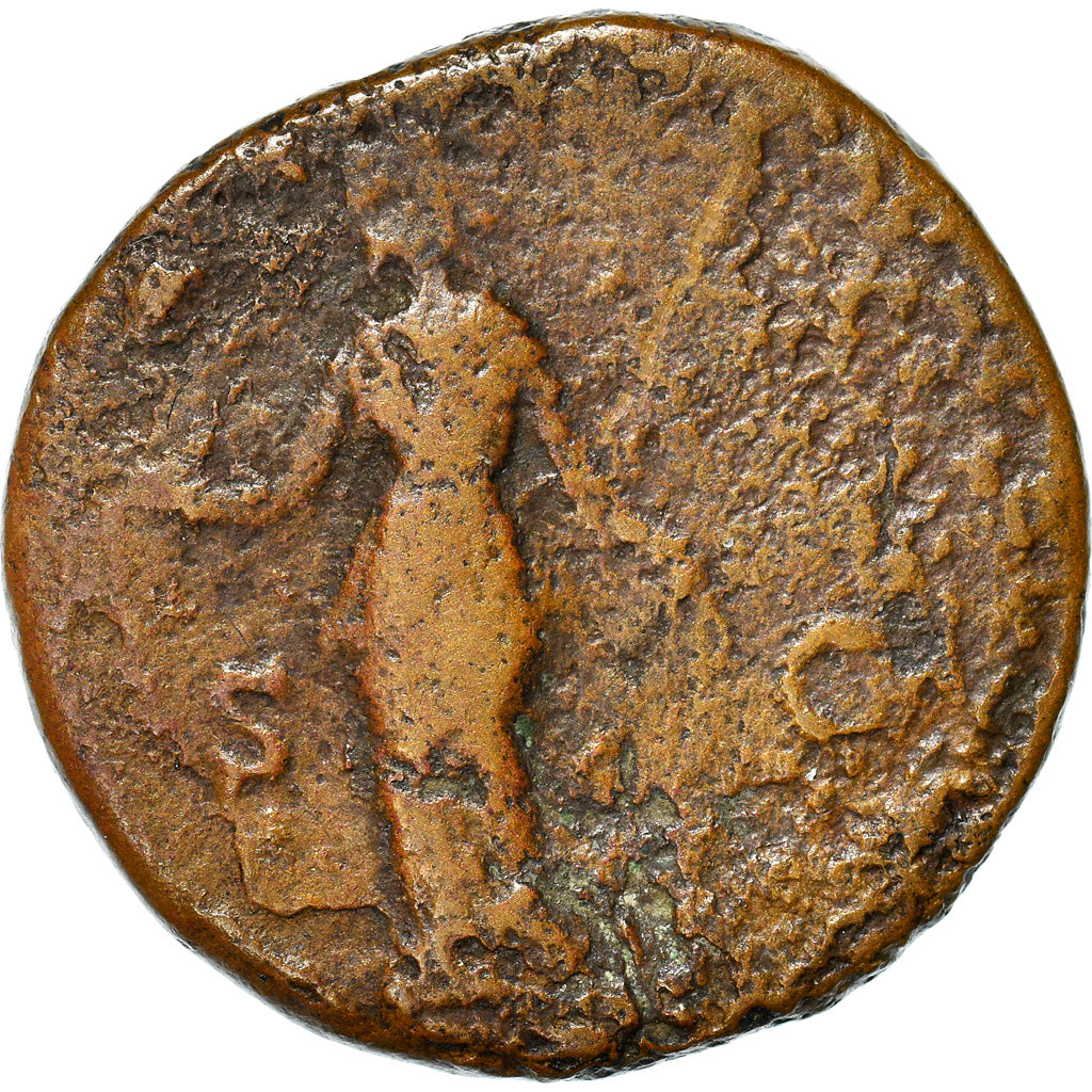Coin, Faustina II, As, 156-161, Rome, VF(30-35), Bronze