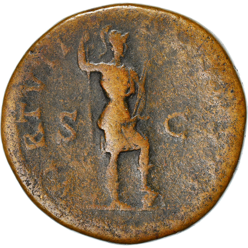 Coin, Hadrian, Dupondius, 120-122, Rome, VF(20-25), Bronze, RIC:605